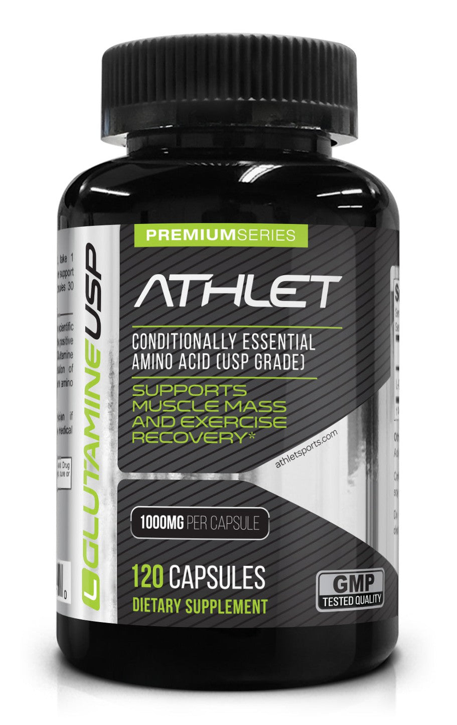 LGlutamine USP Premium Series Essential Amino Acid 1000 mg 120 Capsul